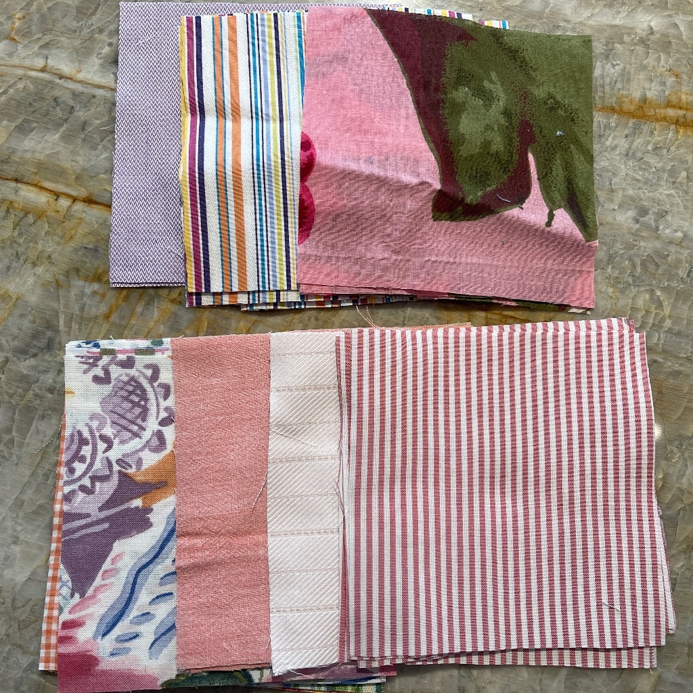 40 Precut 5" Quilt Squares Assorted Fabric Charm Pack